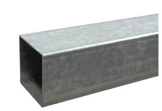 Galvanized gate frame size